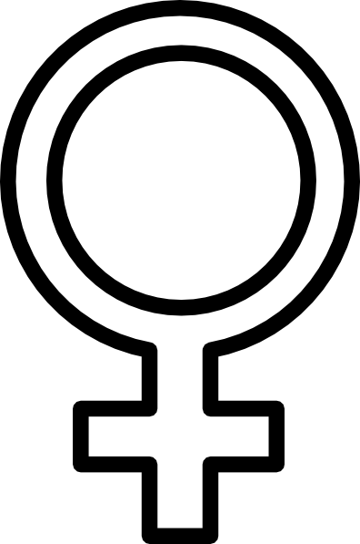 Female Symbol Clip Art At Clker Com   Vector Clip Art Online Royalty