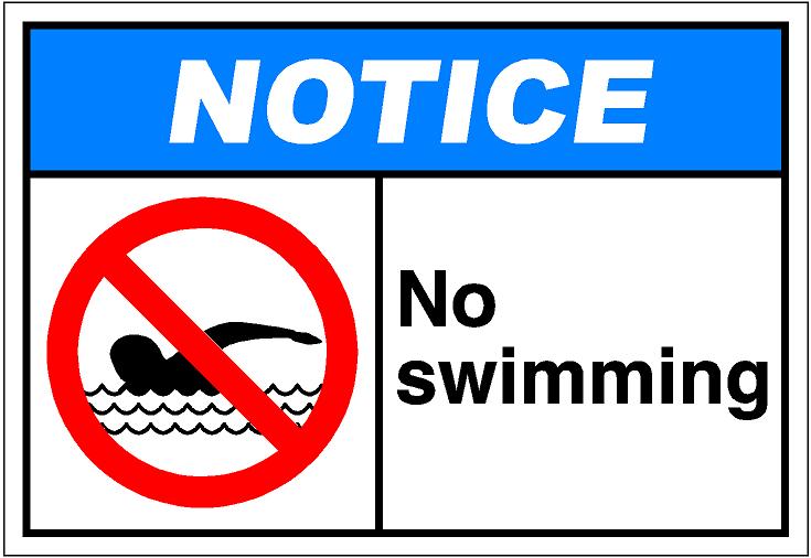 No Swimming Clipart Clip Art Pictures