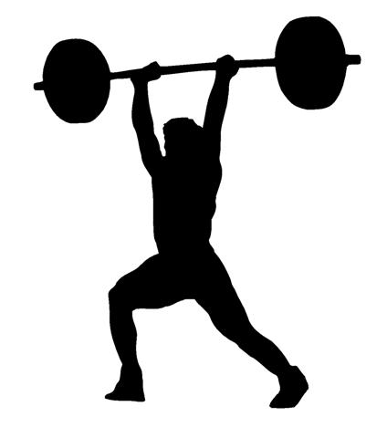 Powerlifting Silhouette   