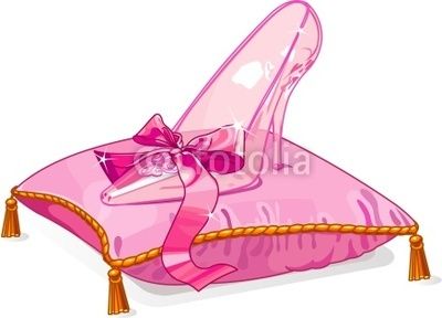     Slipper On A Silk Pillow   Sweet Wall Decal Fit For A Princess