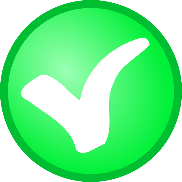 Small Green Check Mark Clip Art   Icon Vector   Download Vector Clip