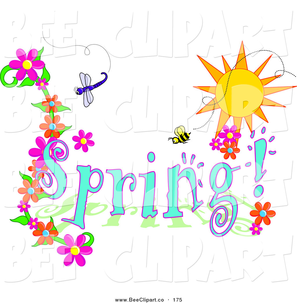 Springtime Flowers Clip Art