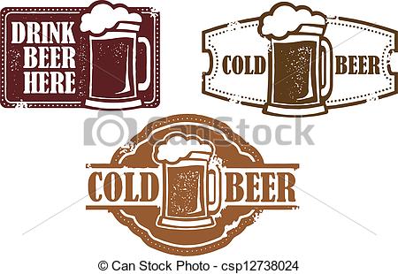 Vintage Style Beer Bar    Csp12738024   Search Clipart Illustration