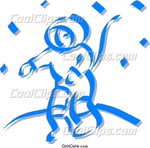 Astronaut Clip Art  Astronaut Vector Clip Art