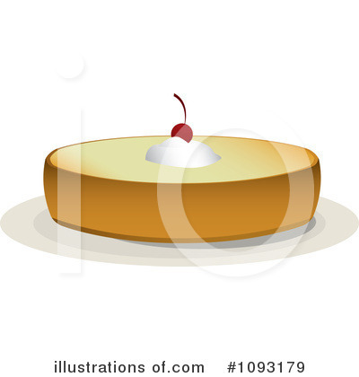 Cheesecake Clipart  1093179 By Randomway   Royalty Free  Rf  Stock    