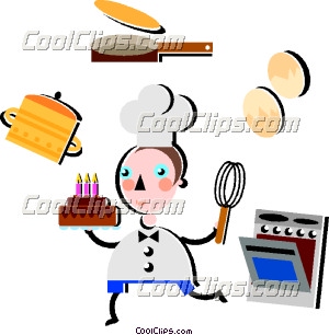 Chefs E Cozinheiros   Vector Clip Art   Coolclips Com