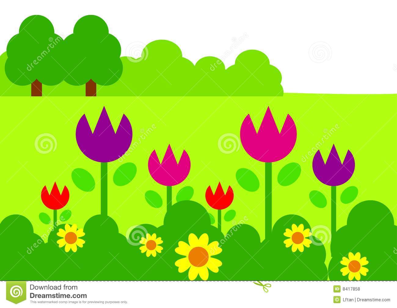 Free Clip Art Garden Backgrounds   Cdxnd Com   Home Design In Pictures