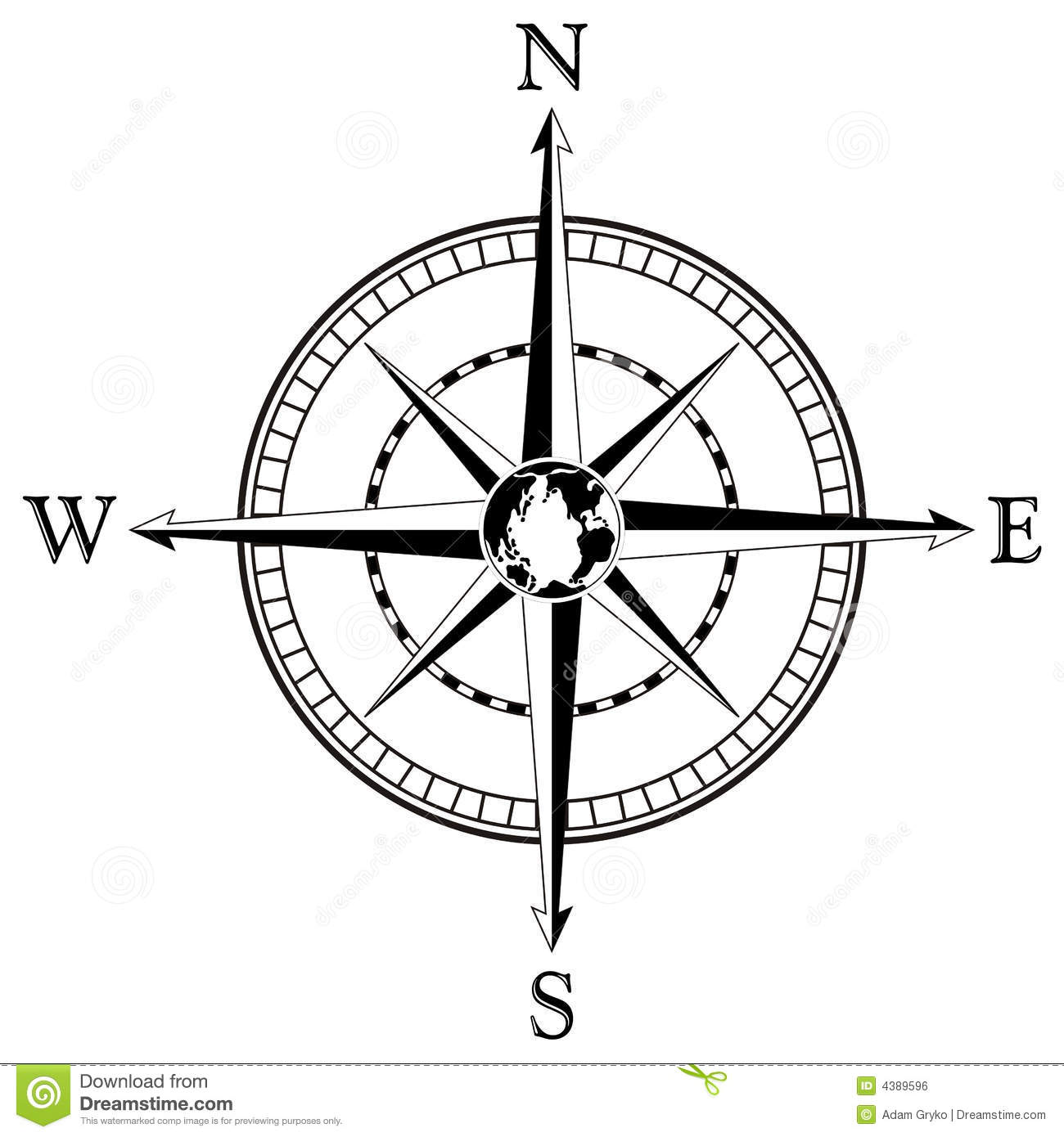 Map Compass Rose For Pinterest