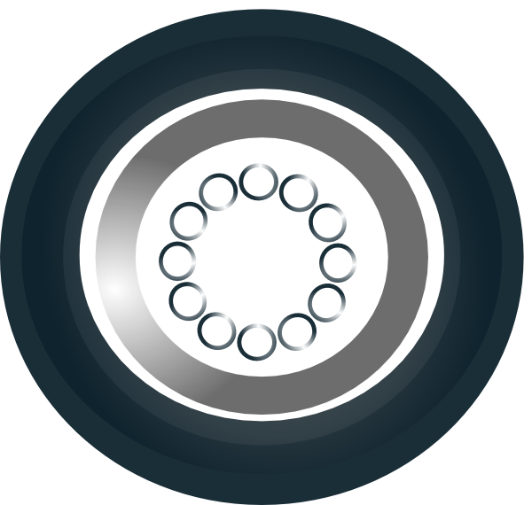 Monster Truck Tire Clip Art At Clker Com   Vector Clip Art Online    