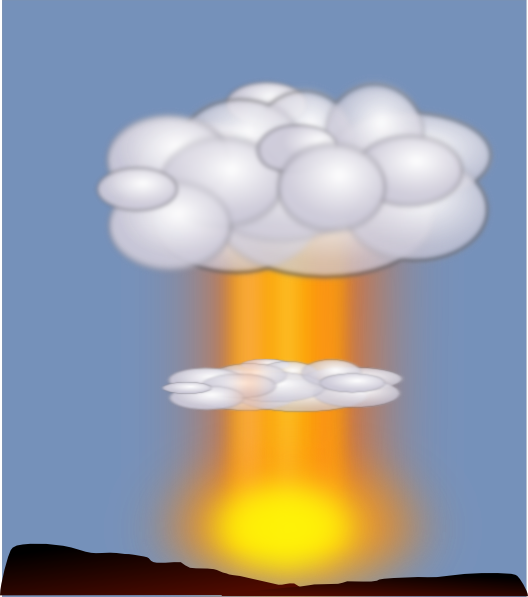 Nuclear Explosion Jh Clip Art At Clker Com   Vector Clip Art Online