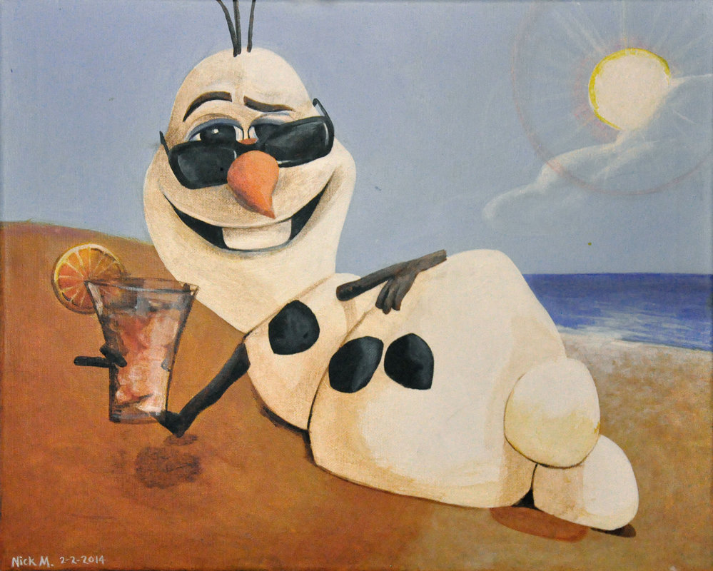 Olaf Disney Frozen In Summer