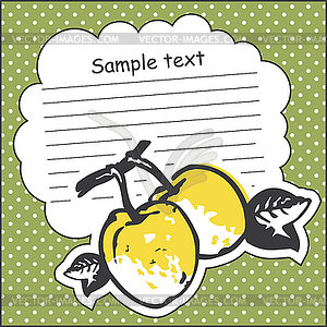 Quince Clipart