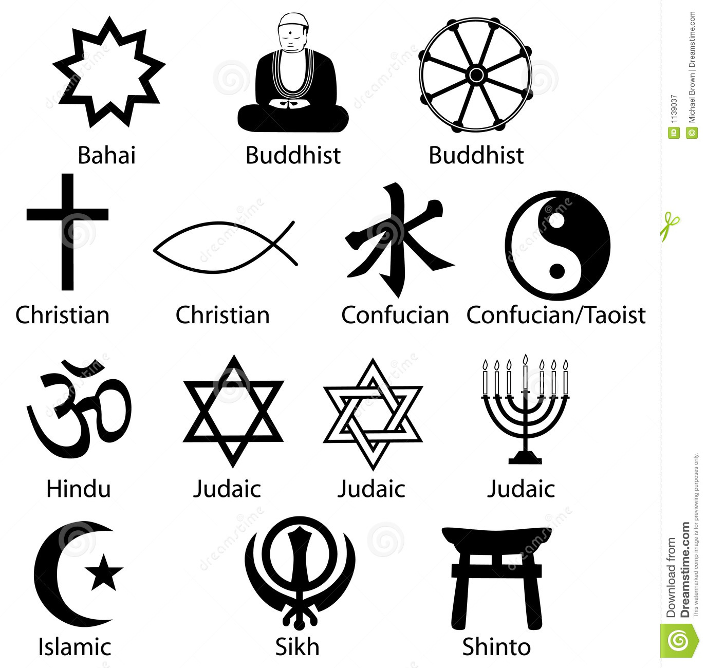 Royalty Free Stock Photography Religion Symbols Religious Image1139037