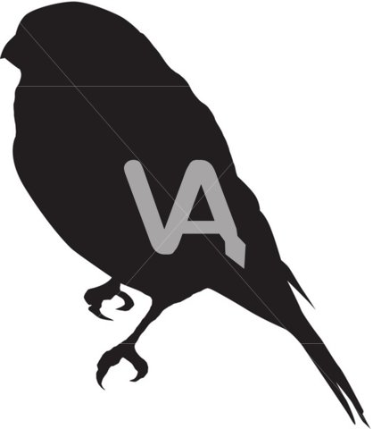 Sparrow Silhouette Tattoo   Clipart Best