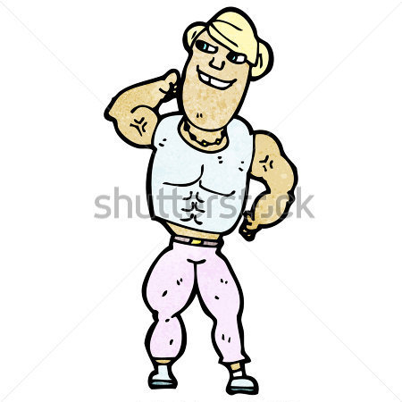 7460404 Muscle Man Cartoon Muscles Man