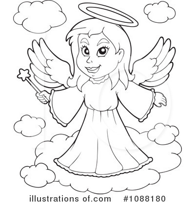 Angel Clipart  1088180   Illustration By Visekart