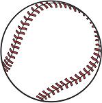 Baseball Clip Art   Clipart Of Baseball Home Runs Stadiums Etc 
