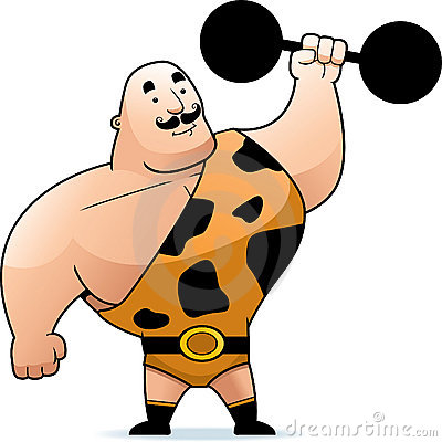 Cartoon Muscle Man Clip Art Free