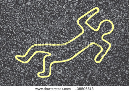 Chalk Body Outline Clipart Chalk Outline Of A Dead Body