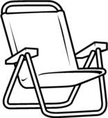 Lawn Chair Clip Art And Stock Illustrations  117 Lawn Chair Eps