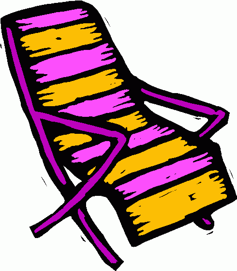Lawn Chair Clipart   Lawn Chair Clip Art