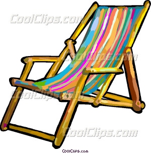 Patio Chair Vector Clip Art