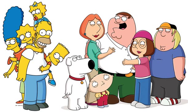 Simpsons Family Guy Jpg