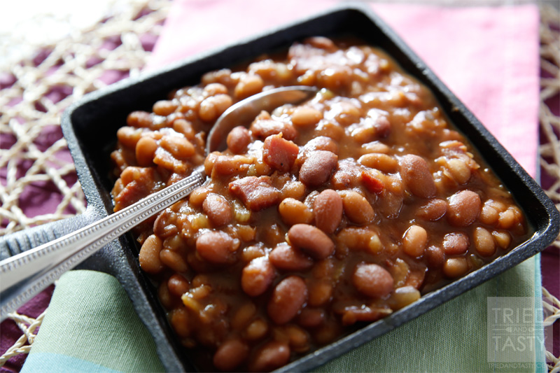 The Best Slow Cooker Baked Beans    Tried And Tasty