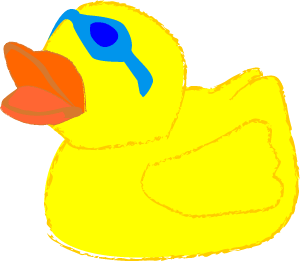 Yellow Rubber Duck Clip Art Kids Toys Clip Art
