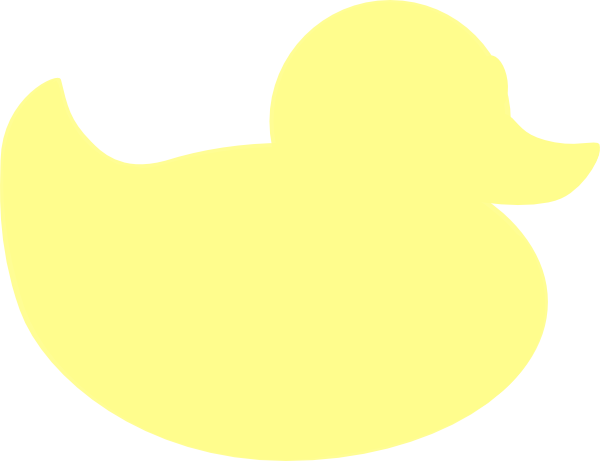 Yellow Rubber Ducky Clip Art At Clker Com   Vector Clip Art Online