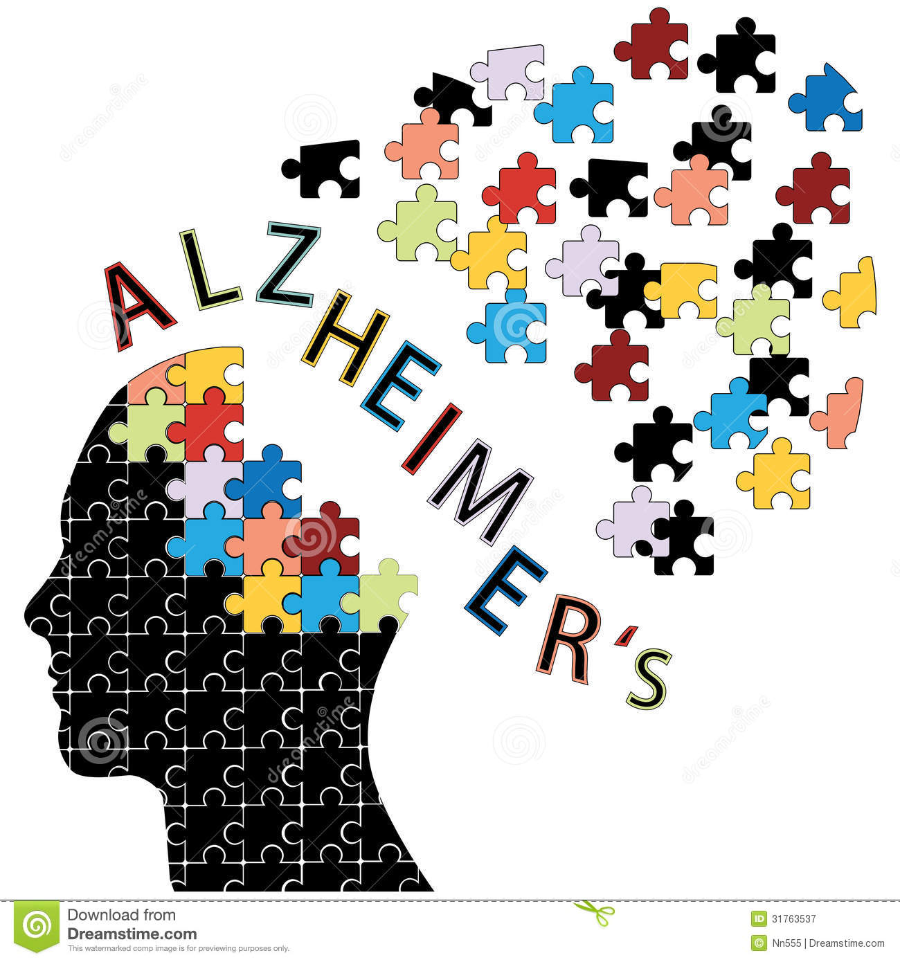 Alzheimers Disease Icon Royalty Free Stock Photography   Image