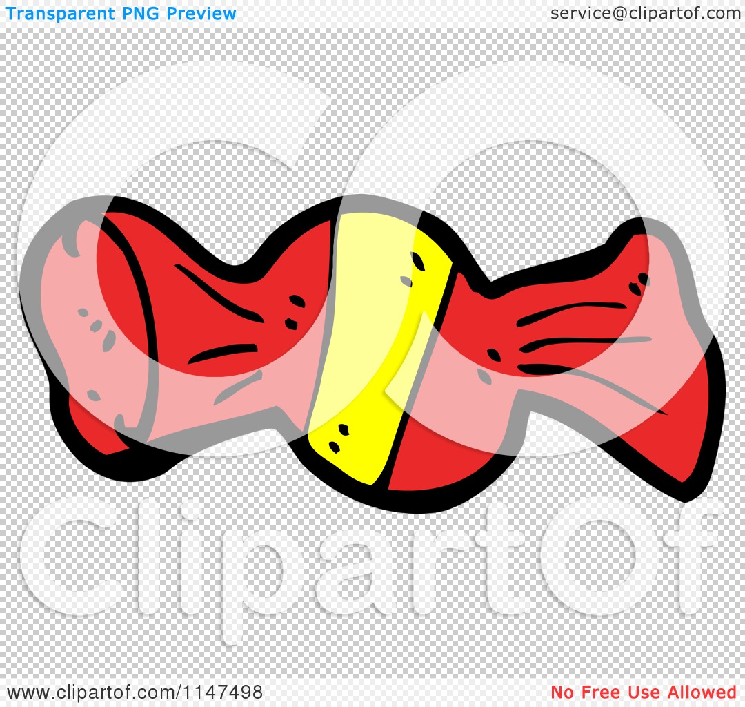 Cartoon Of A Pice Of Hard Candy   Royalty Free Vector Clipart By    