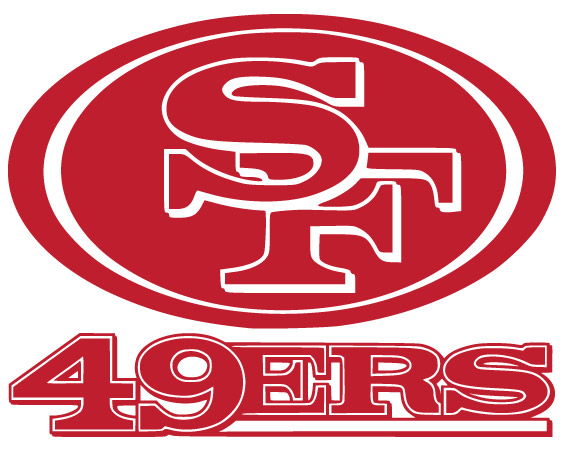 Details About San Francisco 49ers Logo Vinyl Decal Sticker
