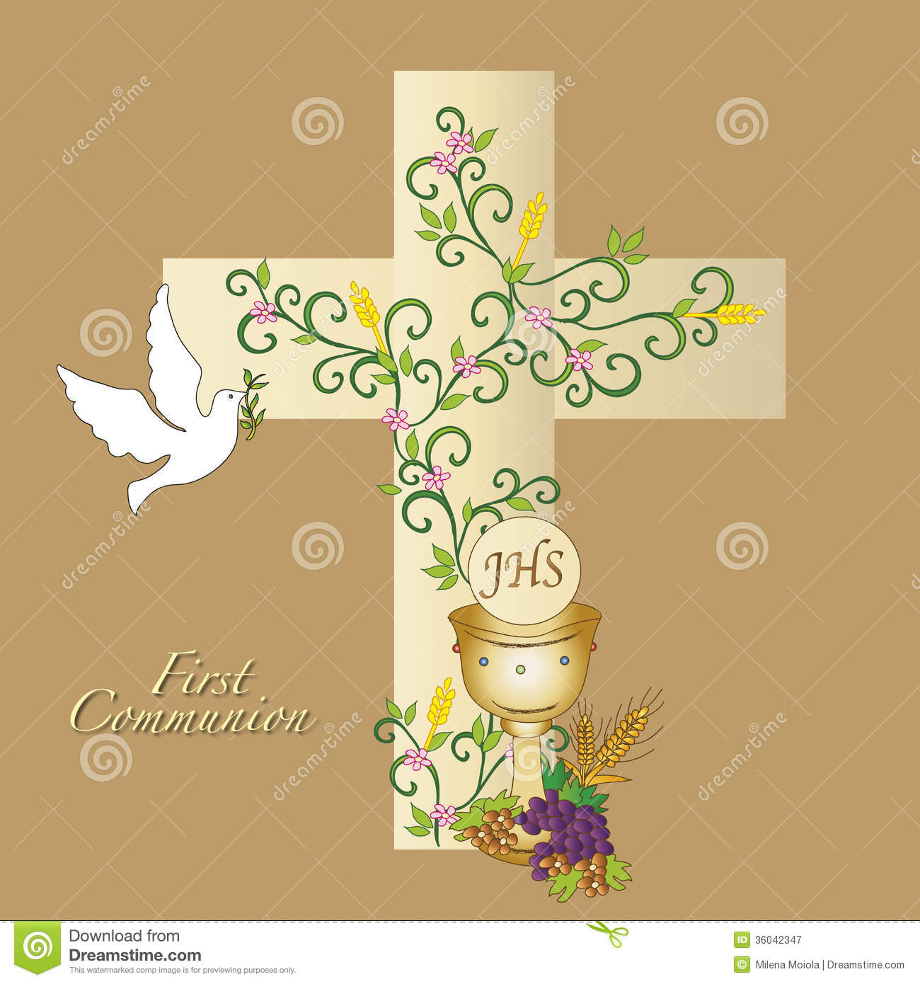 First Communion Royalty Free Stock Photography   Image  36042347