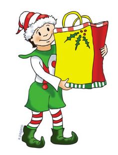 Holiday Food Drive Clipart Holiday Elf Clip Art To Use