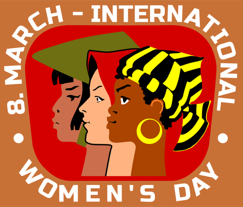 International Working Woman S Day Poster Vector Clip Art