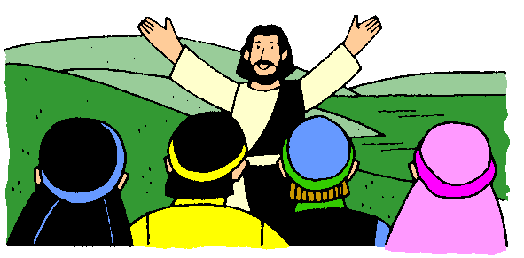 Jesus Teaching His Friends