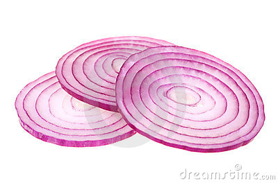 Red Onions Sliced