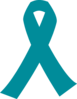 Ribbon For Cancer Teal2