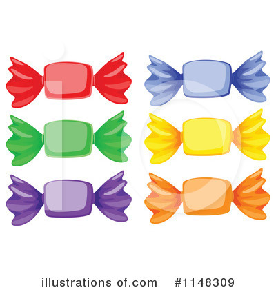 Royalty Free  Rf  Hard Candy Clipart Illustration By Colematt   Stock