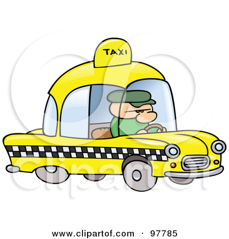Royalty Free  Rf  Taxi Cab Clipart Illustrations Vector Graphics  1