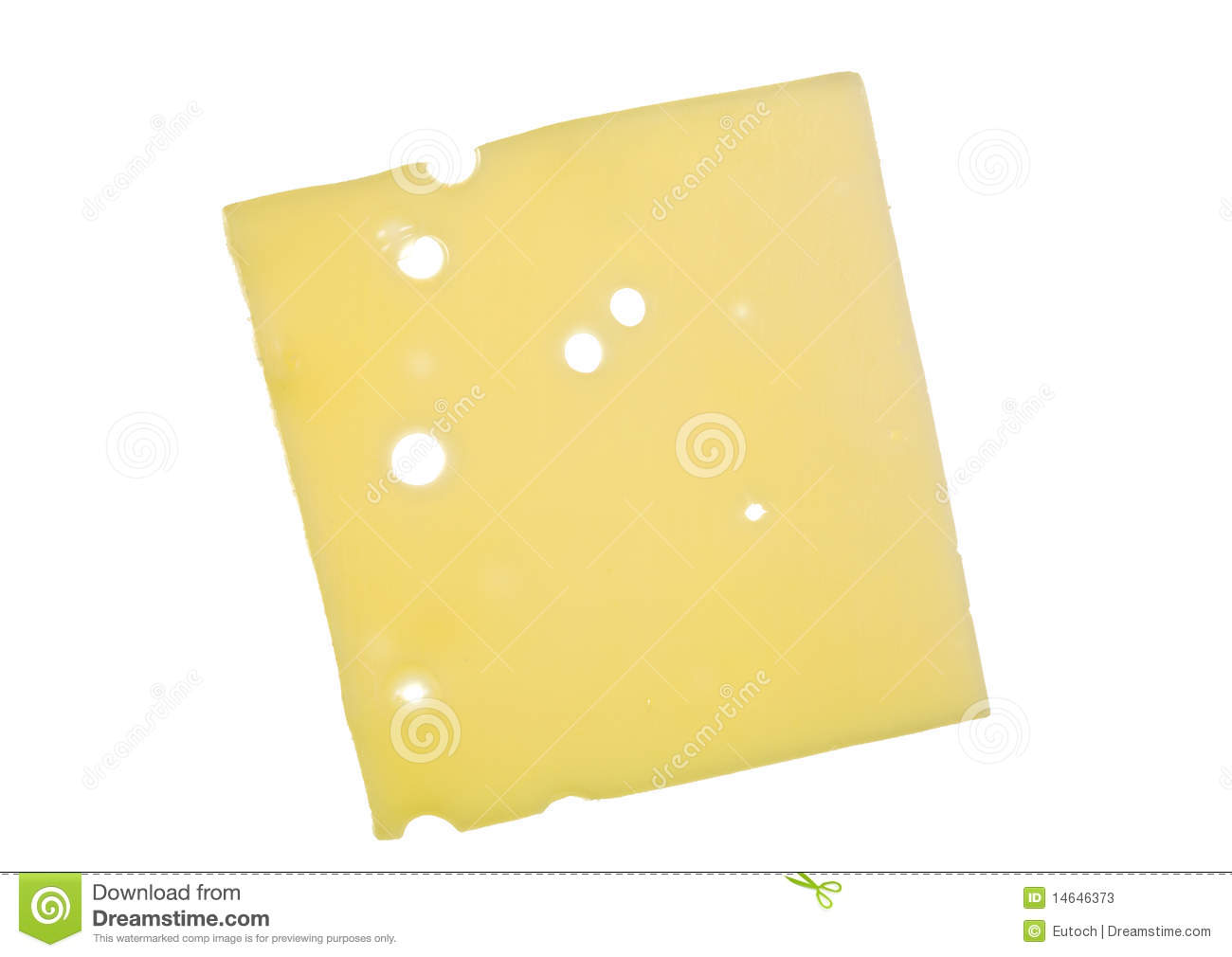Sliced Cheese Clipart Slice Of Swiss Cheese Close Up