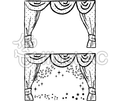 Theater Curtain Clip Art  Tags  Stage Stage Curtain