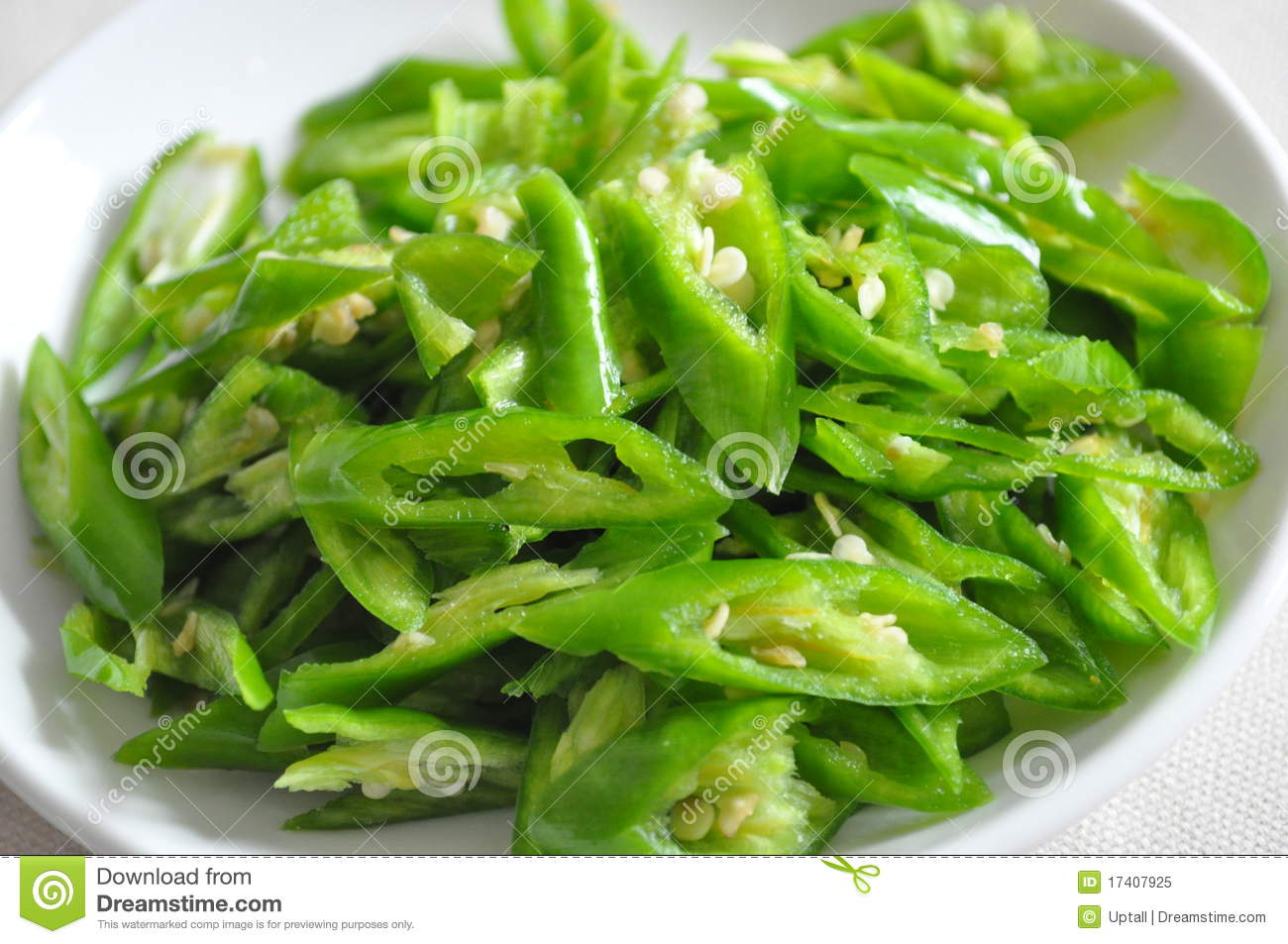 Green Pepper Slice Royalty Free Stock Photo   Image  17407925