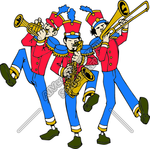 Marching Band Vector Free For Download Picture