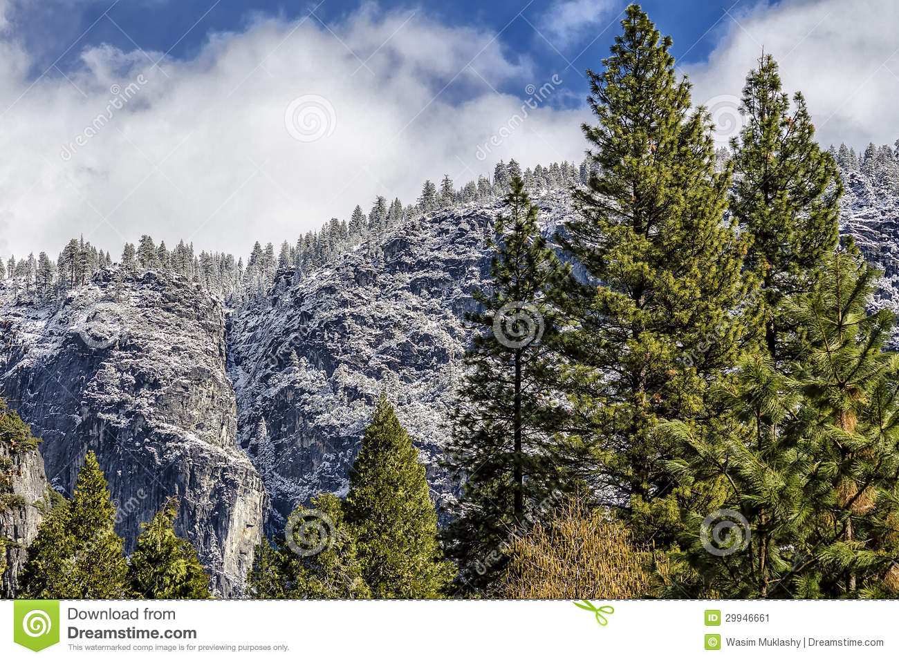 Now And Then In Yosemite  Stock Image   Image  29946661