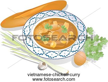 Of Vietnamese Chicken Curry Vietnamese Chicken Curry   Search Eps Clip