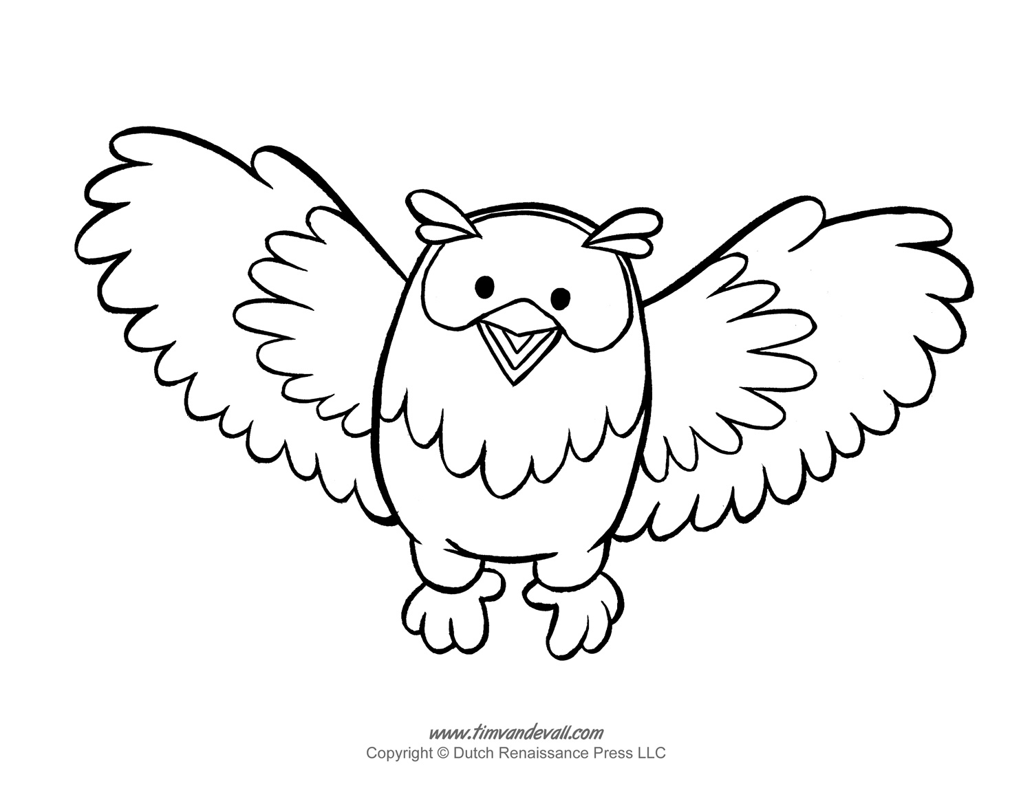 Printable Owl Template Owl Coloring Pages And Owl Clipart
