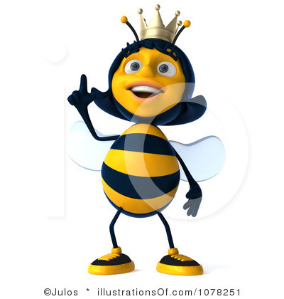 Queen Bee Clipart Black And White Royalty Free Queen Bee Clipart