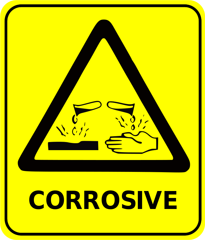 Safety Sign Corrosive    Signs Symbol Safety Signs Safety Signs 2